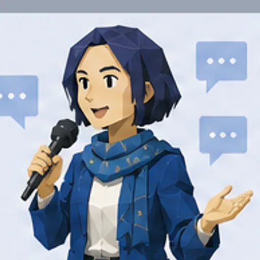 語り部のイラスト